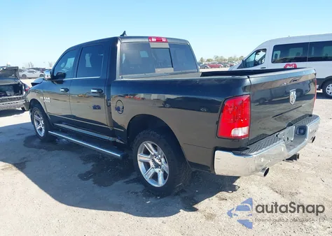 2017 Ram 1500 Lone Star Silver 4X2 5'7 Box z USA, uszkodzony, nr VIN 1C6RR6LT6HS825621